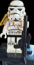 Lego Sandtrooper Minifigure w Survival Backpack Blaster sw0364 Droid Escape I02