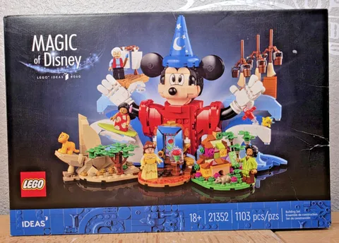 LEGO #21352 Ideas: Magic of Disney 21352 Brand New in Box: RETIRED!