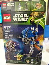 LEGO Star Wars Clone Wars AT-RT 75002 222pcs Complete Set Box Yoda
