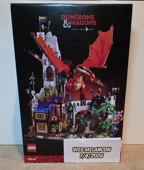 LEGO 21348 Ideas Dungeons & Dragons Red Dragon's Tale - NISB - Retired 