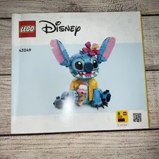LEGO Disney Stitch 43249 Instruction Manual Booklet