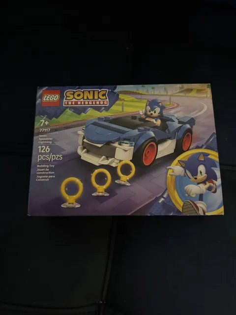 LEGO Sonic the Hedgehog Speedster Lightning Race Car 77117 Sealed