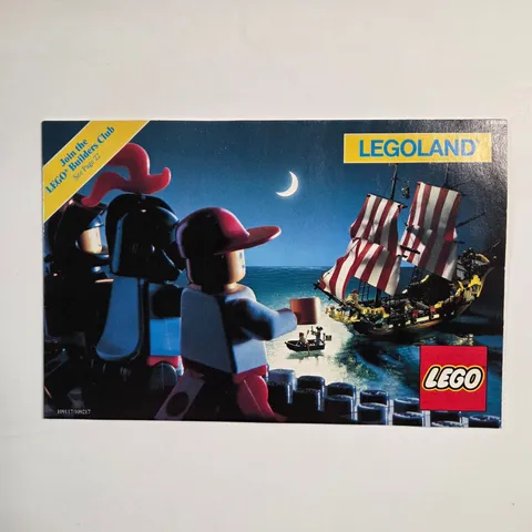 LEGO Shop at Home Order Form Vintage 1989 Multicolor Legoland Ephemera Insert