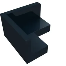 10x LEGO® Part 91501 - Panel 2 x 2 x 1 Corner