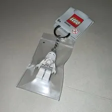 New Lego Star Wars Snowtrooper Minifigure Keychain 850352