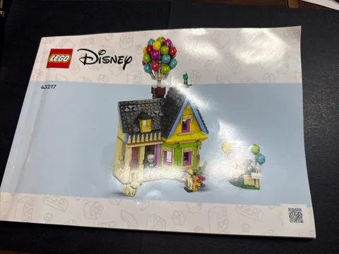 Lego 43217 Disney Up House  Instruction Manual Only NO BRICKS