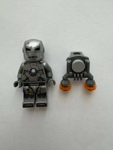 Lego Iron Man Mark 1 Minifigure sh0565 76125 Marvel Super Heroes Hall of Armor
