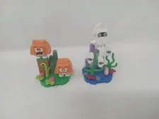 Lego 71413 Super Mario Series 6 Cat Goombas & Blooper 2023 COMPLETE