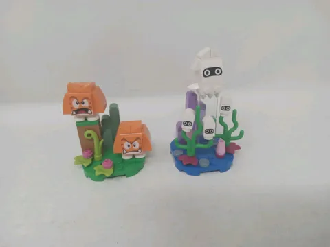 Lego 71413 Super Mario Series 6 Cat Goombas & Blooper 2023 COMPLETE