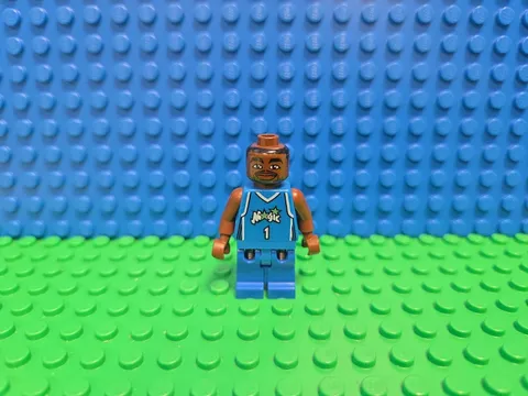 LEGO Tracy McGrady Minifigure #1 3567 NBA Orlando Magic CMF Lot nba015 Retired 