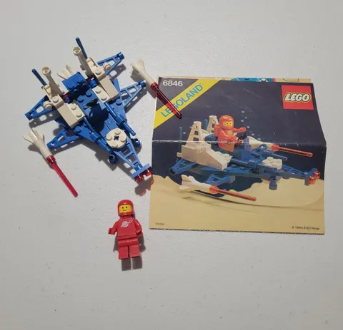 LEGO 6846 Tri-Star Voyager 100%Instruction Manual Space