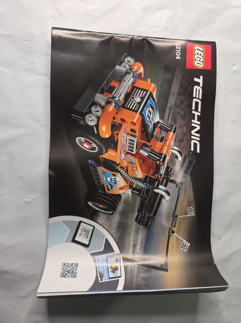 Lego Technic 42104 Race Truck Instruction Booklet Manual