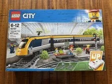 LEGO City 60197 Passenger Train IR Remote Motorized 100% Complete Box & Manual