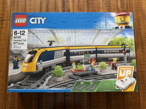 LEGO City 60197 Passenger Train IR Remote Motorized 100% Complete Box & Manual