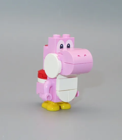 LEGO Super Mario Yoshi pink minifigure 71387 Adventures with Luigi