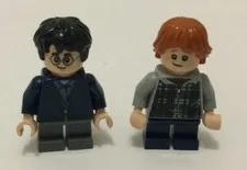 Lego Mini Figures Ron Weasley And Harry Potter