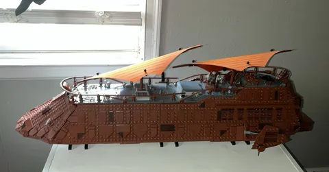 LEGO Star Wars UCS 75397 Jabba's Sail Barge Complete Set Box Instructions 3942pc