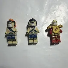 LEGO Legends of Chima Minifigure Lot of 3 Lennox, Laval, Leonidas 