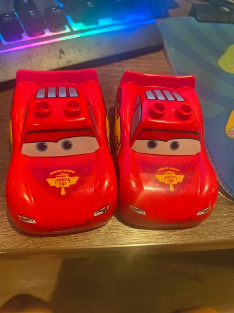 Lego Duplo Disney Pixar Lightning McQueen Red Rust-eze bodys only replacements