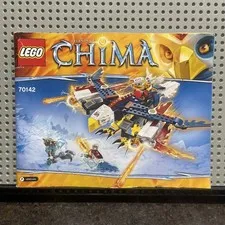 LEGO Legends of Chima 70142 Eris' Fire Eagle Flyer Instruction Manual ONLY