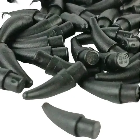 100 Pieces LEGO® Black Barb Claw Horn Tooth Small with Bar End Lot 53451