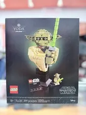 LEGO Star Wars Yoda Bust Collection 75438 Display Model 399 Pieces Sealed