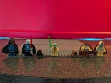 LEGO Star Wars Minifigure Lot - Darth Vader, Darth Maul, Yoda, Obi-Wan Kenobi