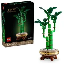 LEGO Botanicals Lucky Bamboo Building Set - Artificial Plant for Multicolor