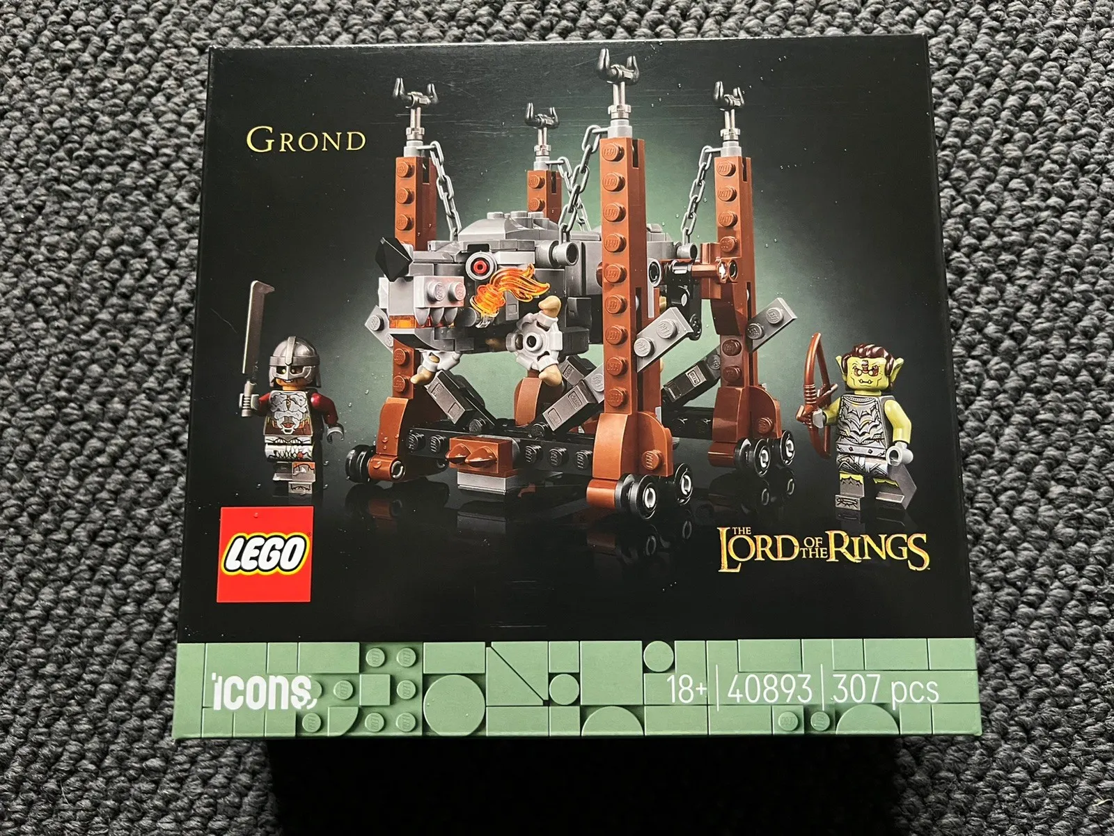 LEGO 40893 Lord of the Rings Grond GWP Exclusive Sealed BNIB Rare