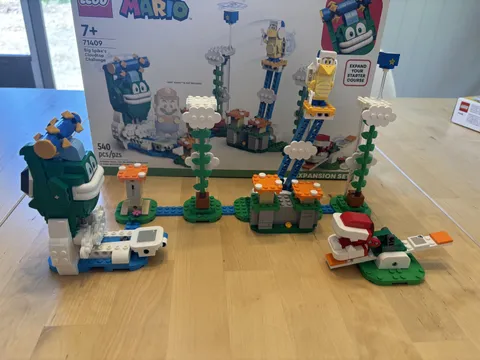 Super Mario Lego 71409 Big Spike's Cloudtop Challenge Expansion With BOX