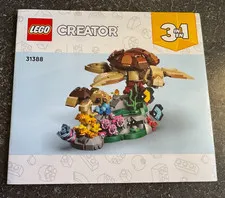 31388 LEGO INSTRUCTION BOOK ONLY Sea Turtle and baby swimming Creator