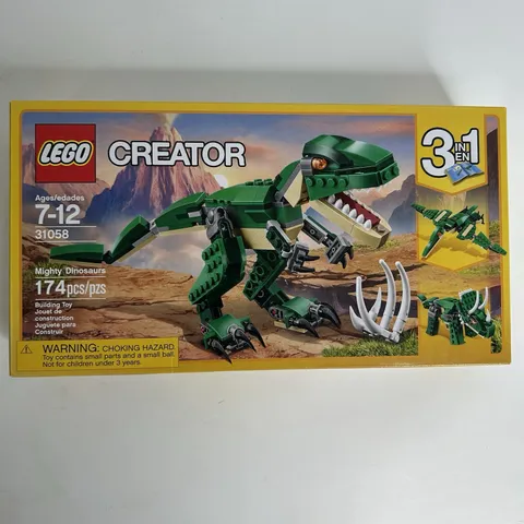 LEGO CREATOR: Mighty Dinosaurs (31058) 174 pcs - BRAND NEW SEALED