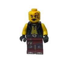 EYEZOR Lego Ninjago Minifigure minifig njo639 Tournament of Elements NO MOHAWK