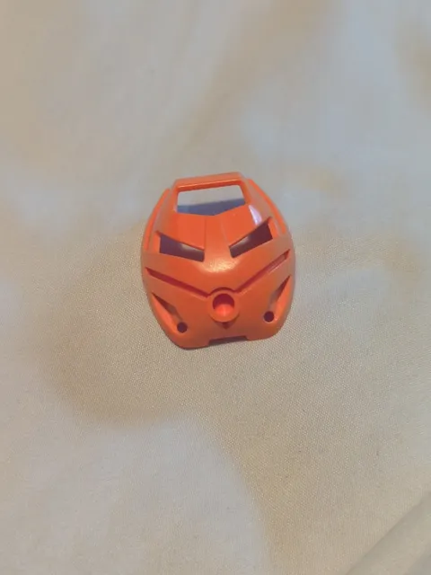 Lego Bionicle Kanohi Mask Ruru (Turaga) Manas 8539 Exclusive Retired ORANGE