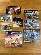Vintage LEGO Space Castle Mars Mission Manuals Lot 1979 Space Shuttle NO PARTS