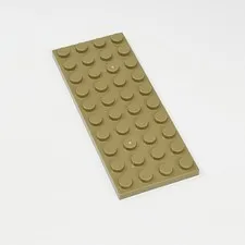 3030 LEGO Parts Plate 4x10 DARK TAN (1)