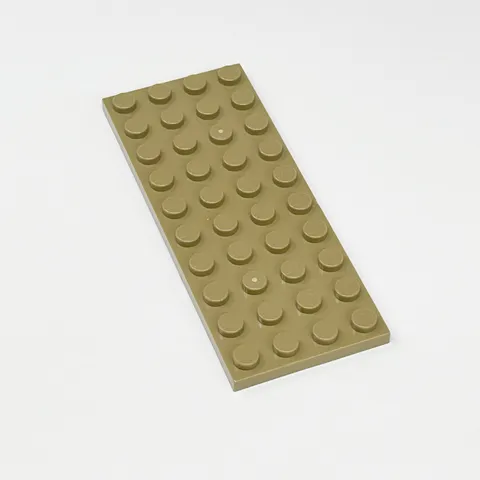 3030 LEGO Parts Plate 4x10 DARK TAN (1)