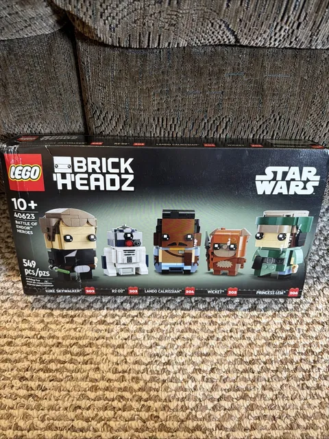 Lego Star Wars 40623 BrickHeadz Battle Of Endor Heroes-Brand New
