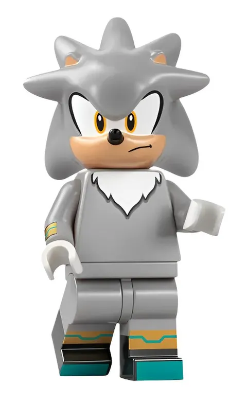 LEGO Sonic Silver Minifigure son032 Sonic the Hedgehog 77118 76995 NEW