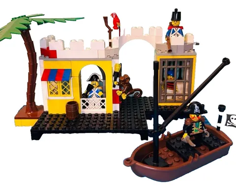 LEGO 6267 Lagoon Lock-Up Pirates Imperial Soldiers 1992