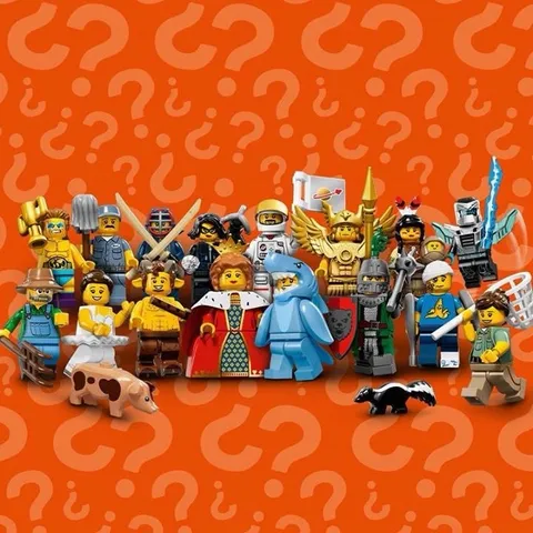 Complete Set of (16) Lego Series 15 Minifigures 71011 -New Sealed - Scary Knight