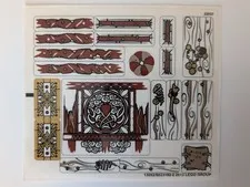 Original stickers / decals from the LEGO The Hobbit set 79010 New
