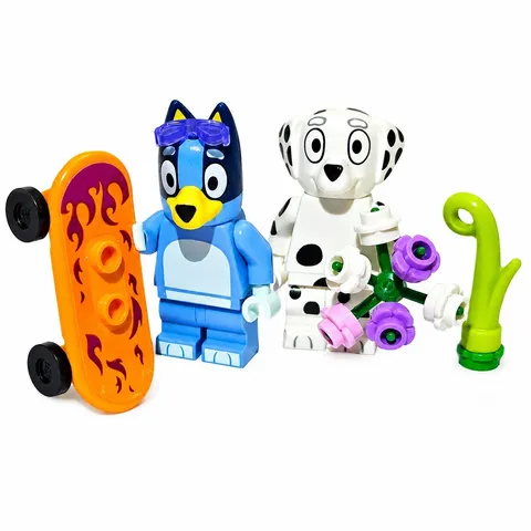 LEGO Bluey & Chloe Minifigures w/ Accessories Beach Trip Disney Junior Figures
