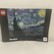 Lego Starry Night Instruction Manual Book Only