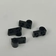 Lego 28809 Black Replacement Parts Pieces Lot of 4