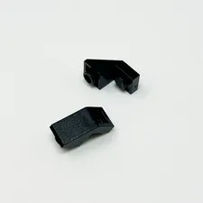 2310 LEGO Parts Slope Inverted 45 2x1 w/ 2/3 Cutout BLACK (2)