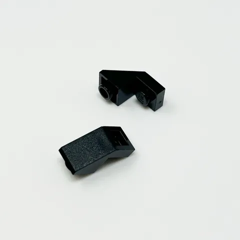 2310 LEGO Parts Slope Inverted 45 2x1 w/ 2/3 Cutout BLACK (2)