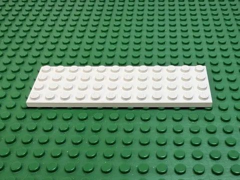 1979 LEGO White Pate 4 x 12 Classic Space Town Homemaker 379 554 6980 269 #3029