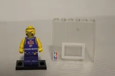 Lego Minifigure NBA Player #7 with Basketball Backboard 