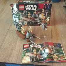 LEGO Star Wars 7654 Droids Battle Pack 102pc Complete Box Instructions